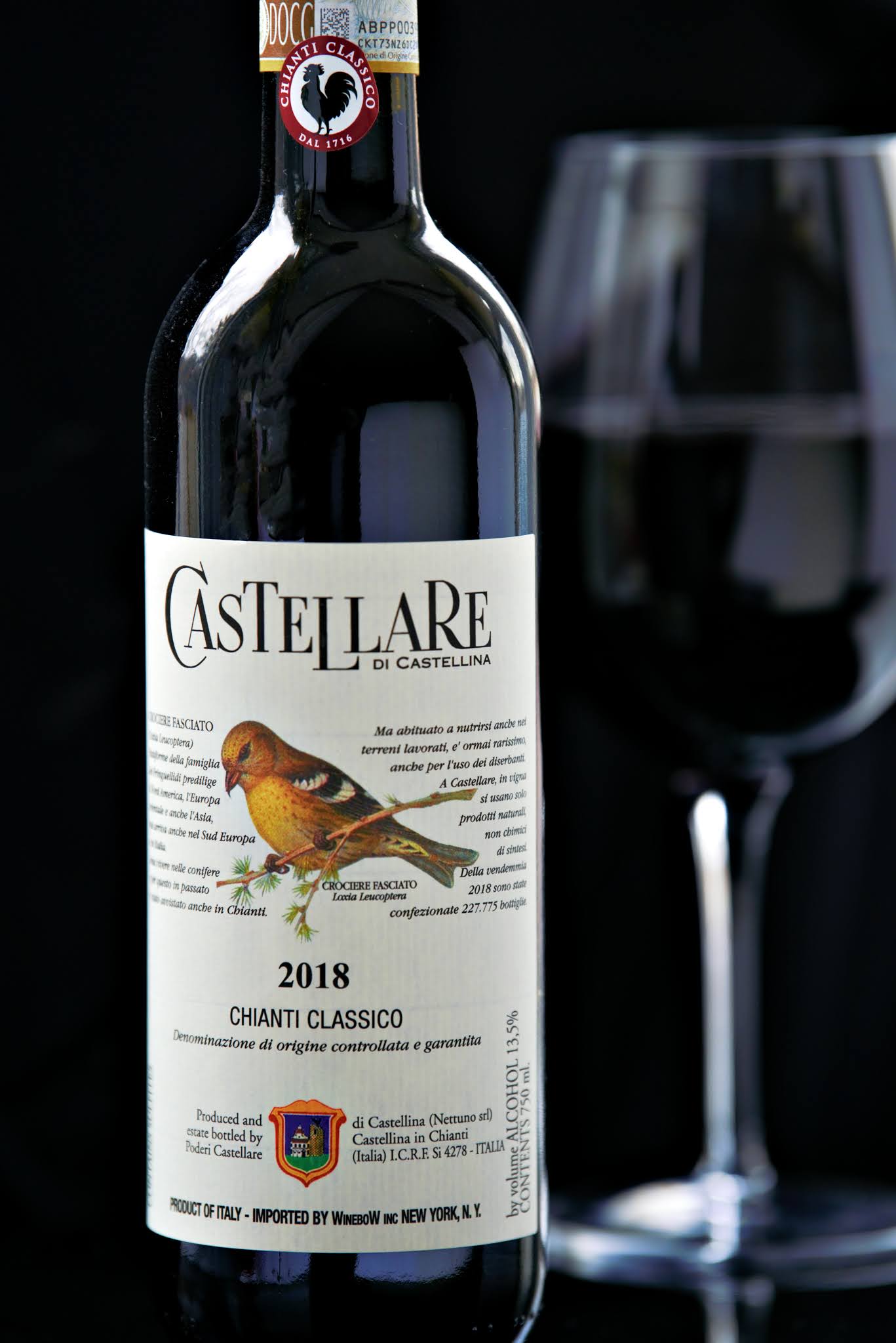 New Hampshire Wineman Castellare 2018 Chianti Classico (DOCG)