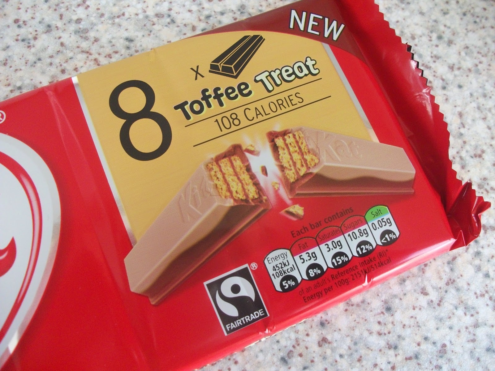 Kitkat Toffee Treat Review