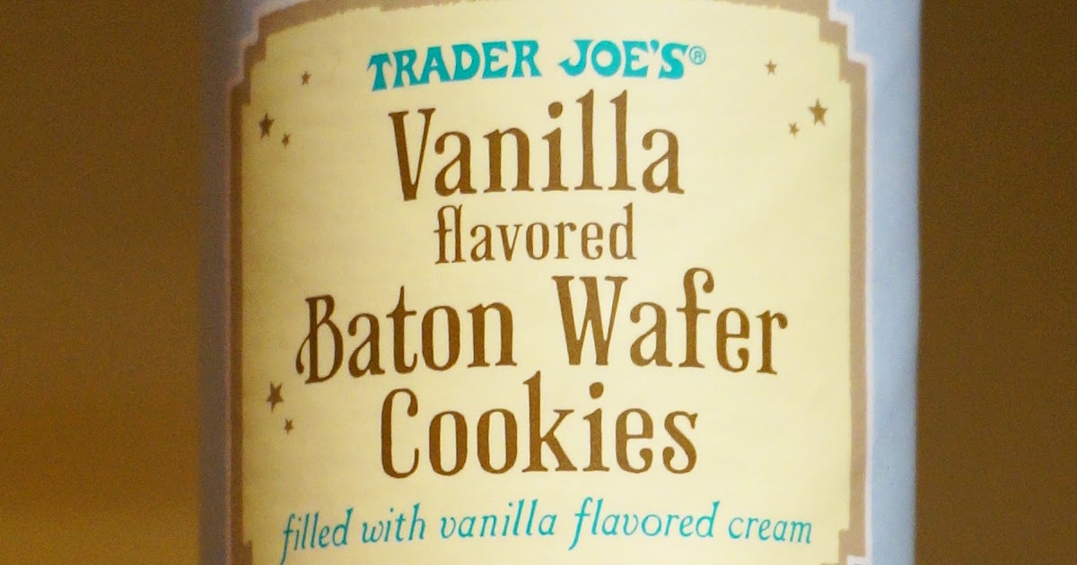 Exploring Trader Joe's Trader Joe's Vanilla Flavored Baton Wafer Cookies