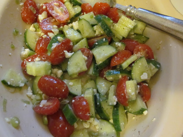 4 the love of feasting: Simple Greek Salad