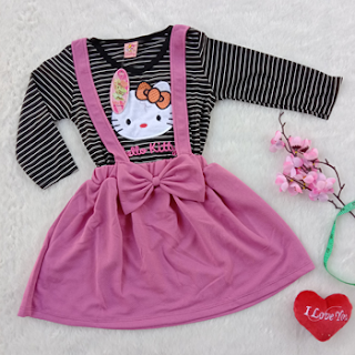 Dress Hello Kitty - Mauzaku Baby Shop