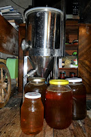 Jars of honey