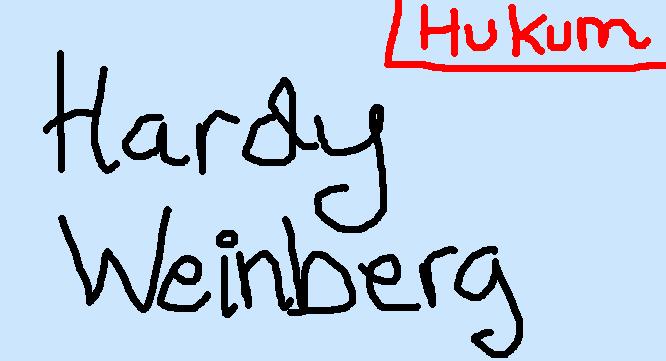 Imel S First Blog Contoh Soal Hukum Hardy Weinberg