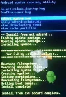 cara flash hp samsung