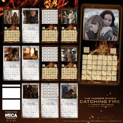The Hunger Games: Catching Fire 2014 Calendar