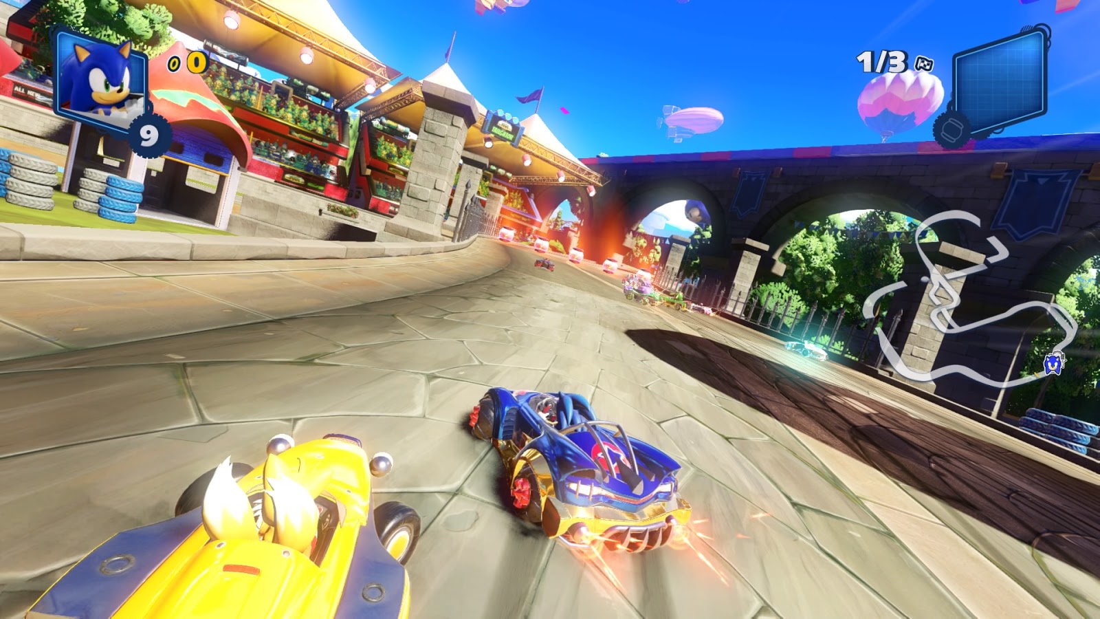 Team Sonic Racing para PS4