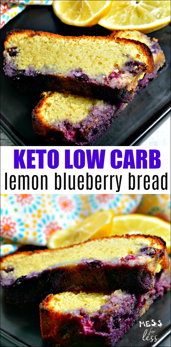 Delicious Keto Blueberry Lemon Bread Royale Recipes!