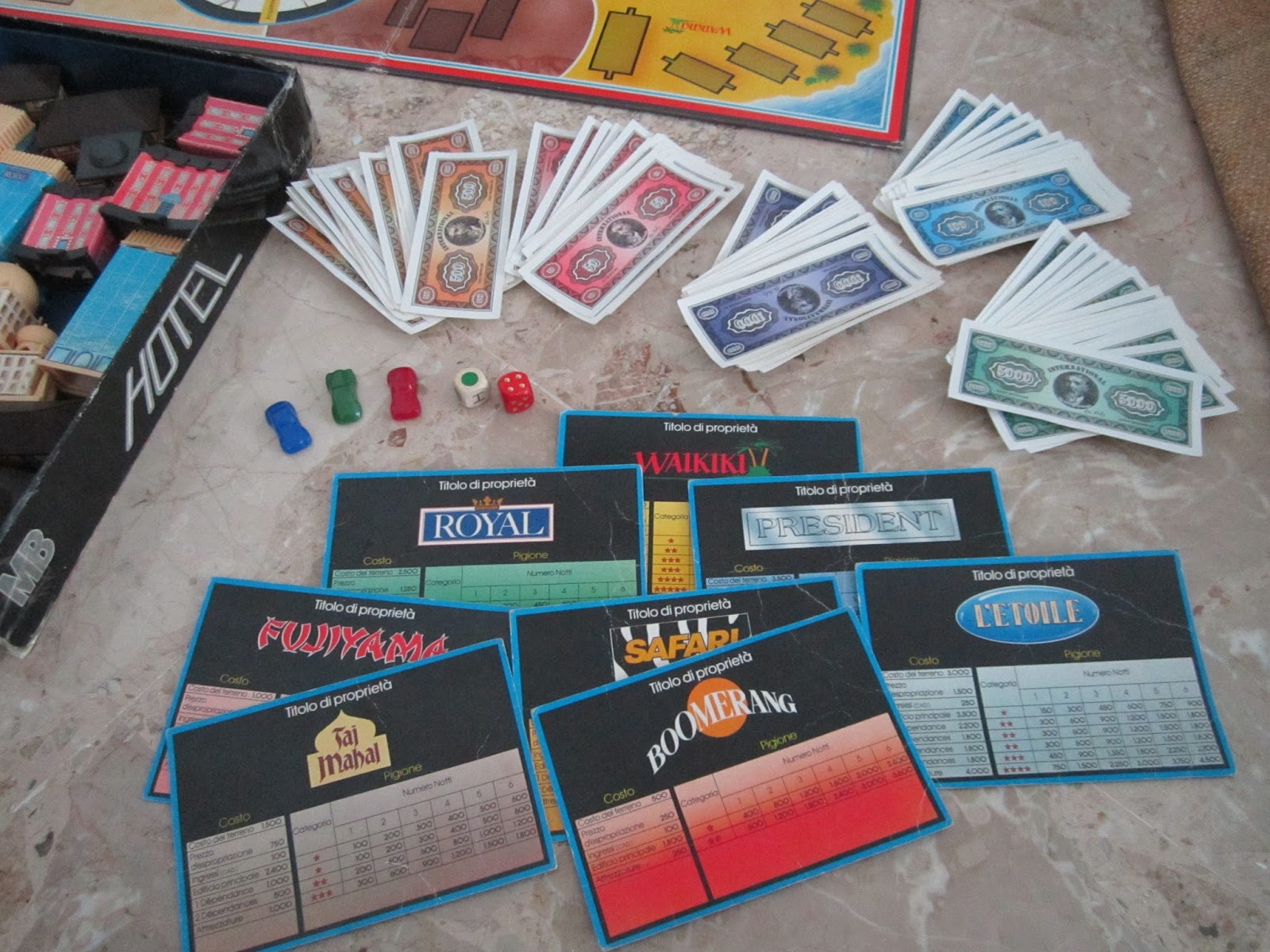 Set Gioco Carte da Poker da Tavolo - Ramino Vesta