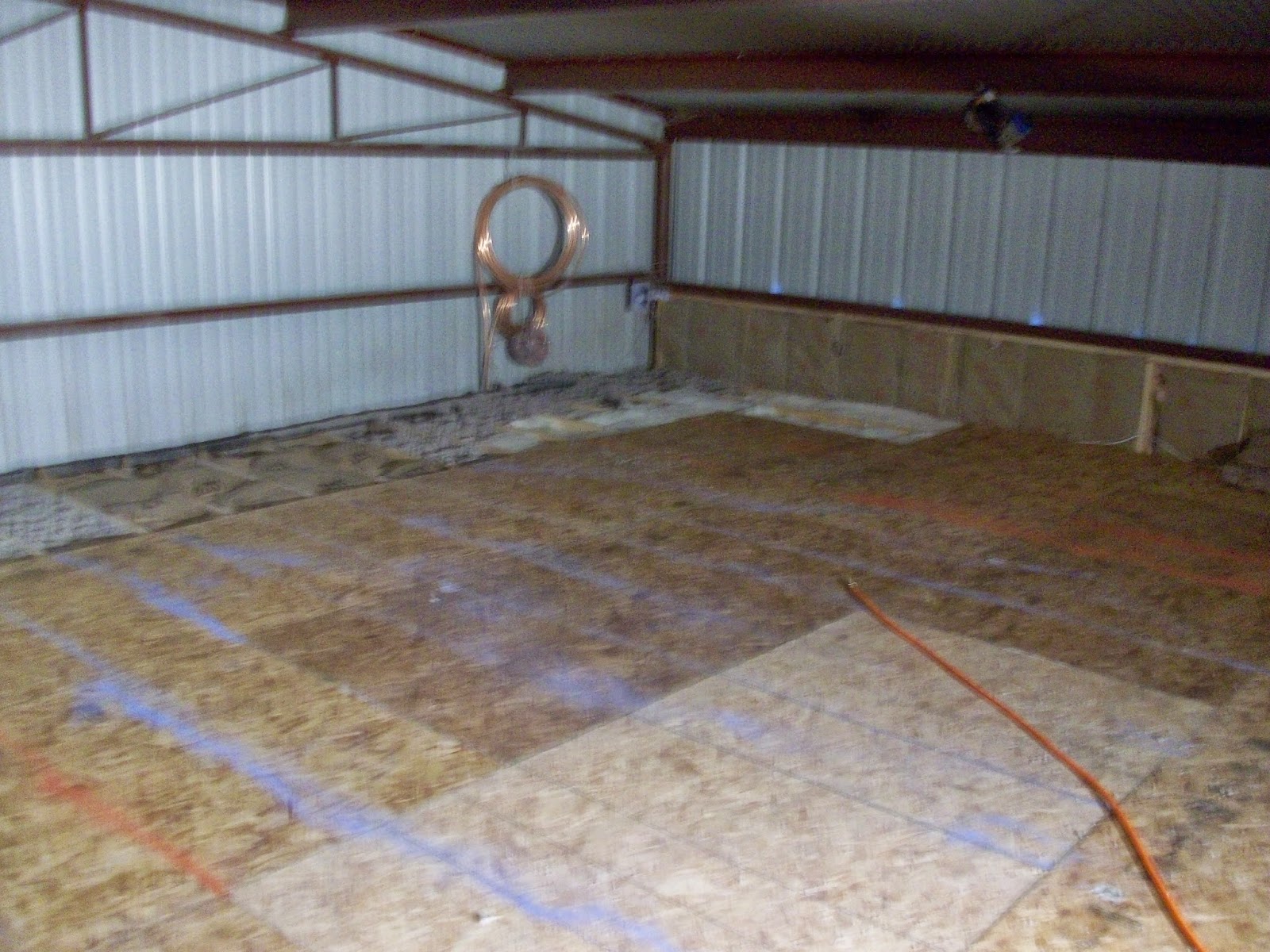 Barndominium: Attic decking