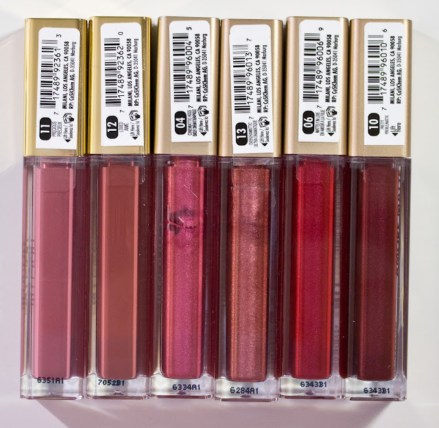 Reproduceren toediening timer WARPAINT and Unicorns: Milani Amore Matte and Matte Metallic Lip Creme in  11 Precious, 12 Loved, 04 Cinemattic, 13 Overdramattic, 06 Mattely In Love  and 10 Pretty Problemattic : Swatches & Review