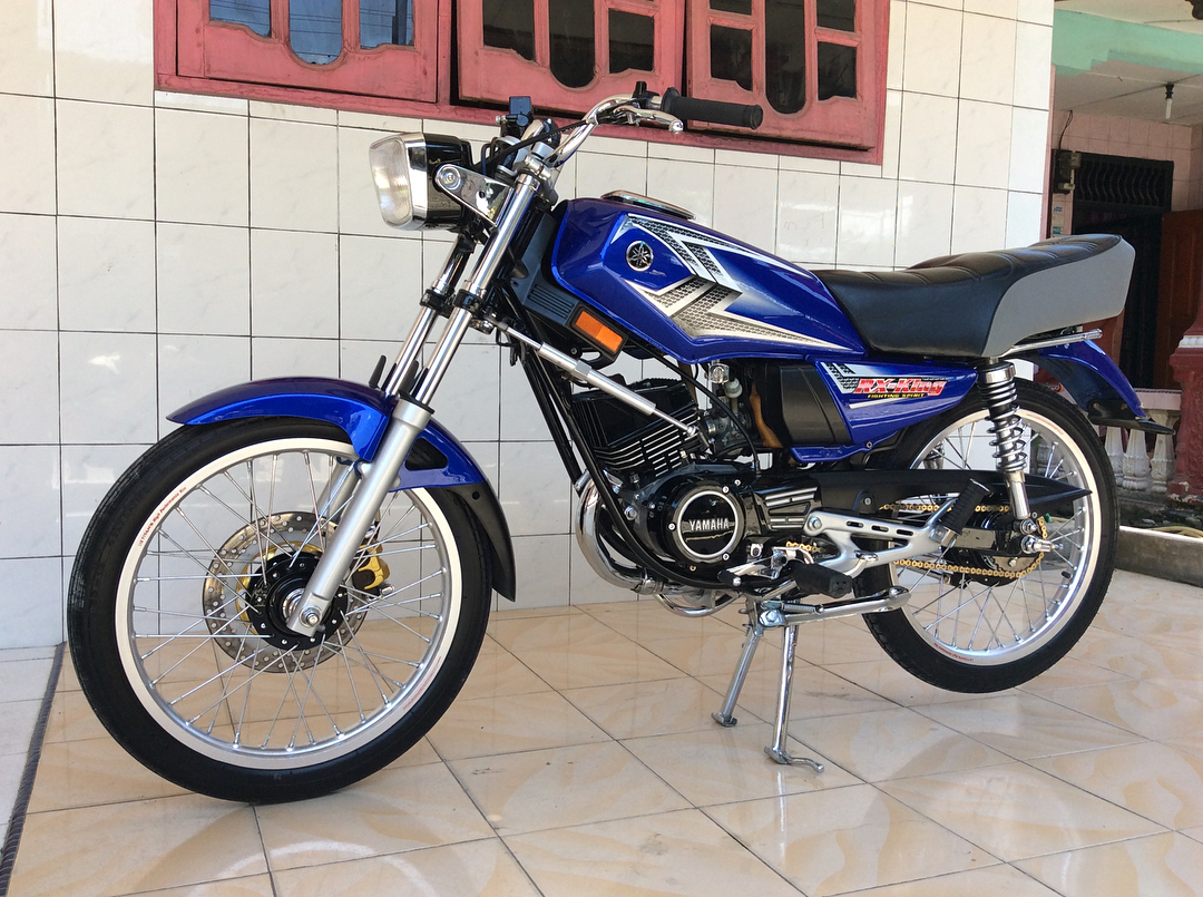 Modifikasi Rx King Warna Biru Polos, Metalik, Tosca, Muda, Langit, Laut