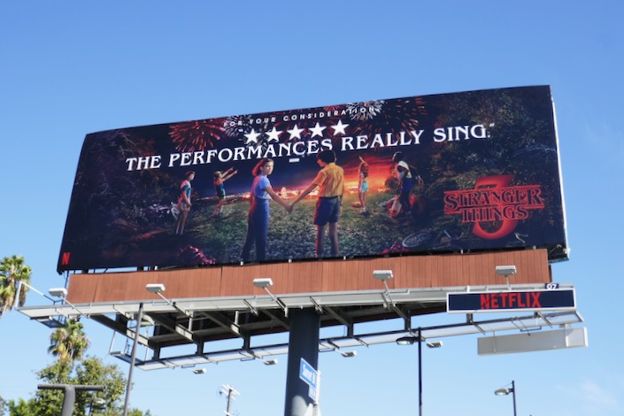 Stranger Things 3 For your consideration billboard Stranger Things 3 For your consideration billboard