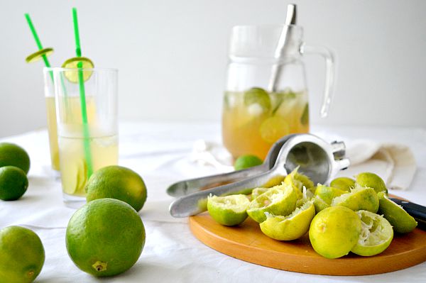 Limonada con yerbabuena