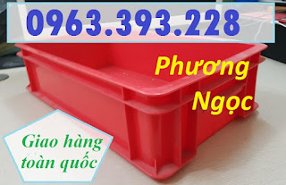 Thùng nhựa đặc B2, khay nhựa đặc, thùng nhựa công nghiệp có nắp, hộp nhựa B2 74b611c901affaf1a3be