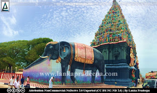 A Gopuram, Nagapooshani Amman Temple Nagapooshani Amman Temple