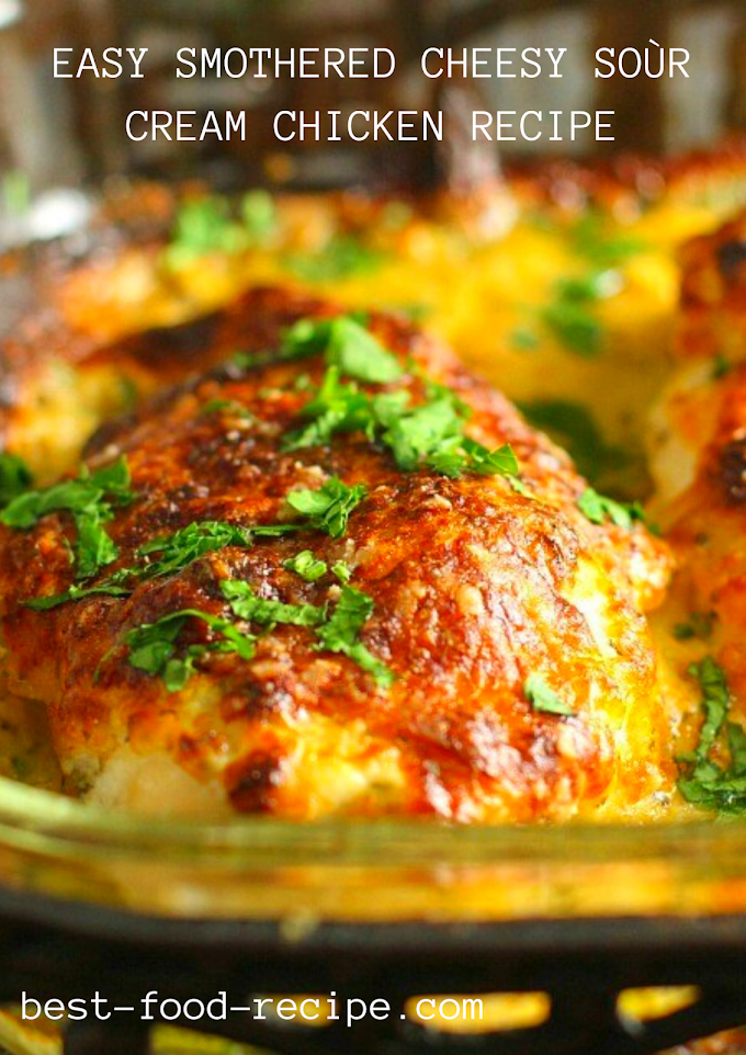 Easy Recipe Yummy Chicken Breast With Sour Cream And Parmesan