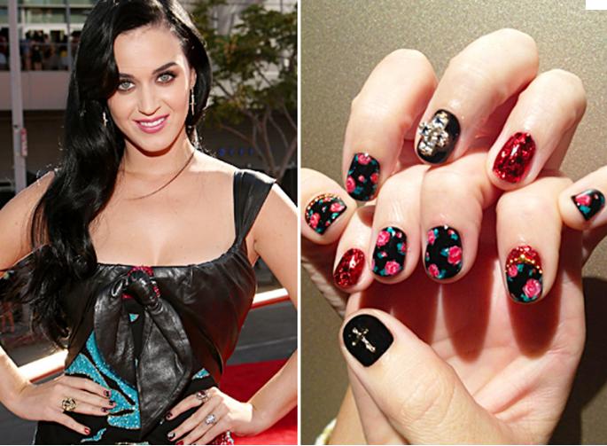 3. Katy Perry Nail Art Ideas for Fans - wide 6