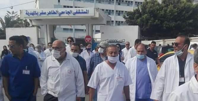 المهدية : تحرّك نقابي والإفراج عن إثنين من الموقوفين في قضية المورفين المسروق المهدية : تحرّك نقابي والإفراج عن إثنين من الموقوفين في قضية المورفين المسروق