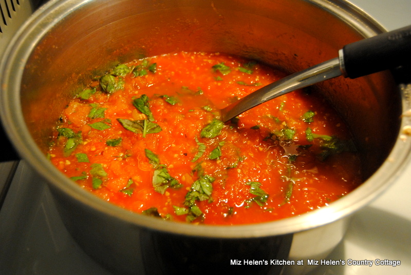 Tomato Basil Jam