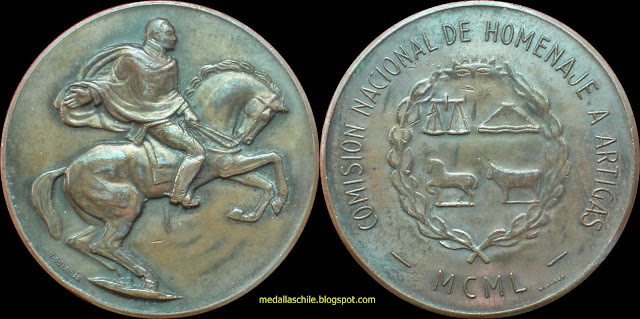 Medalla Homenaje a Artigas