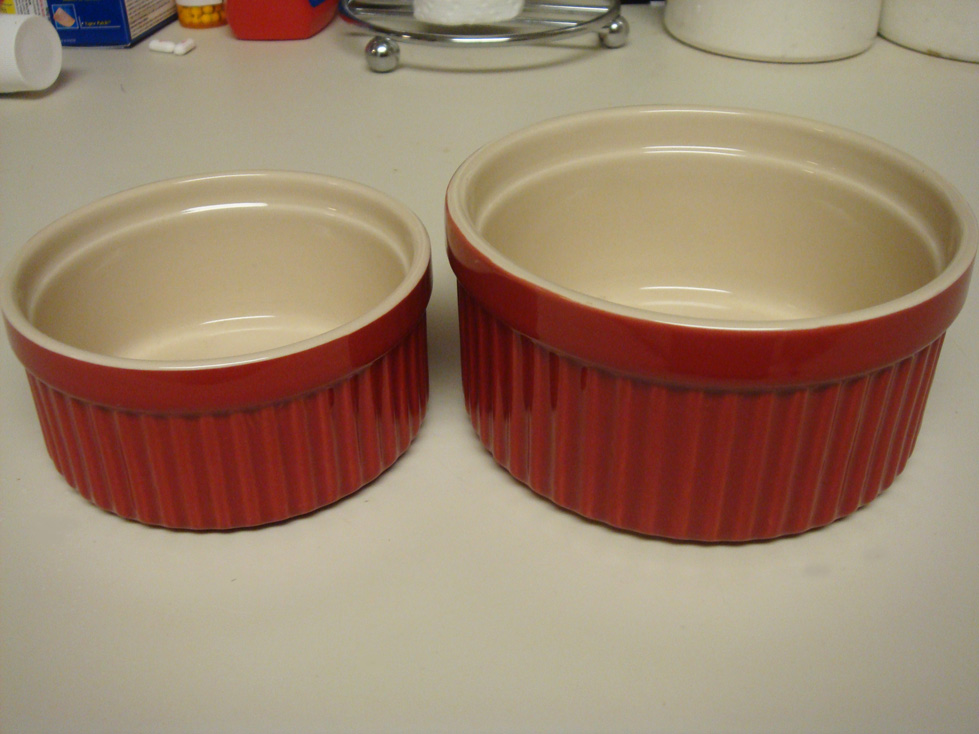 Slimmer Waist with Taste Breakfast ala Ramekin Eggs, bacon AND an