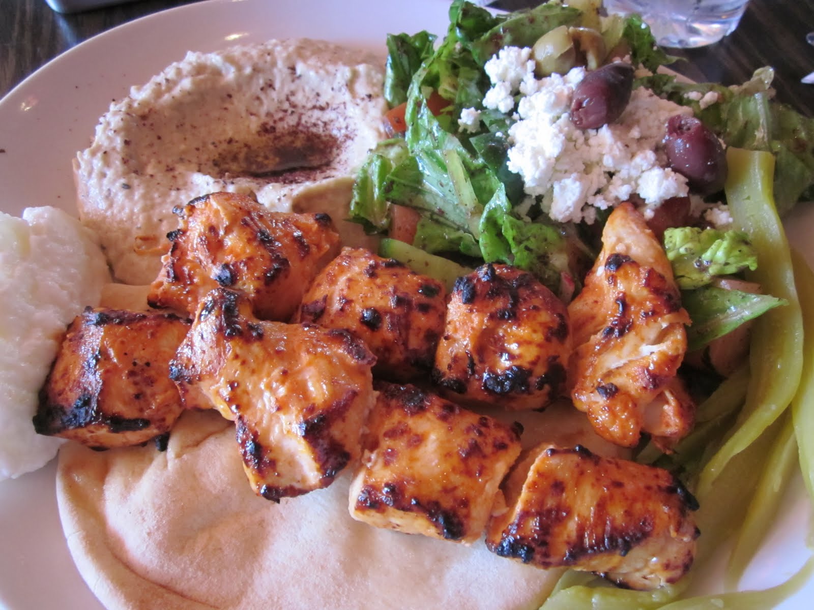 nj eats Open Sesame Get the Juicy Chicken Kebab, Skip the Fried Potatoes