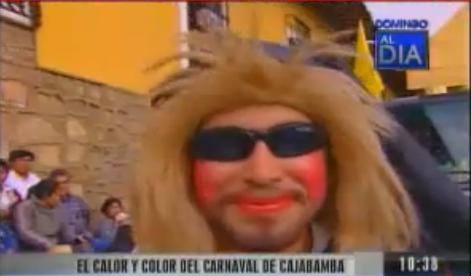 "Domingo al Día" transmite Carnavales de Cajabamba  2011(Video)