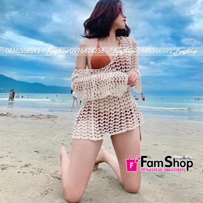Áo Lưới Đi Biển M000 ao luoi di bien M000