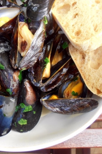 mussels recipe, cooking mussels, mussels, how to clean mussels