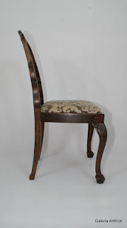 krzesło pałacowe XIX wiek