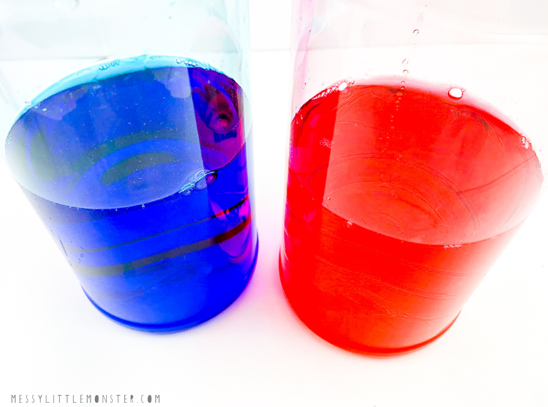 Colourful Snow Spray Paint Messy Little Monster