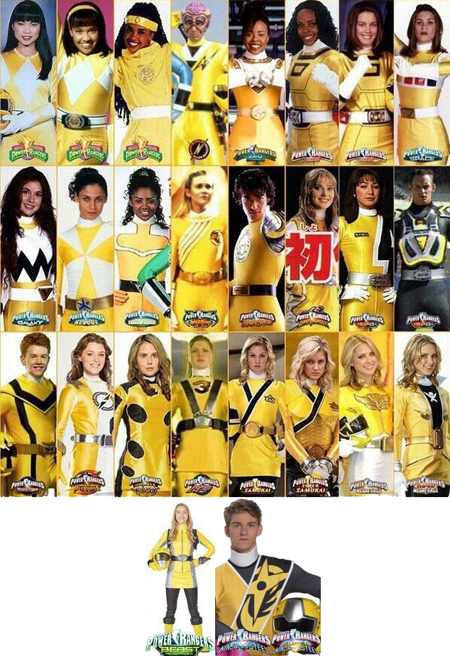 Emerald Rangers Power Rangers My Top 5 Yellow Rangers