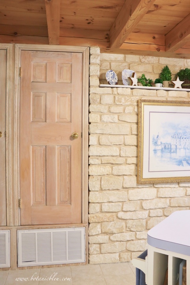 Botanic Bleu French Country Pantry Makeover