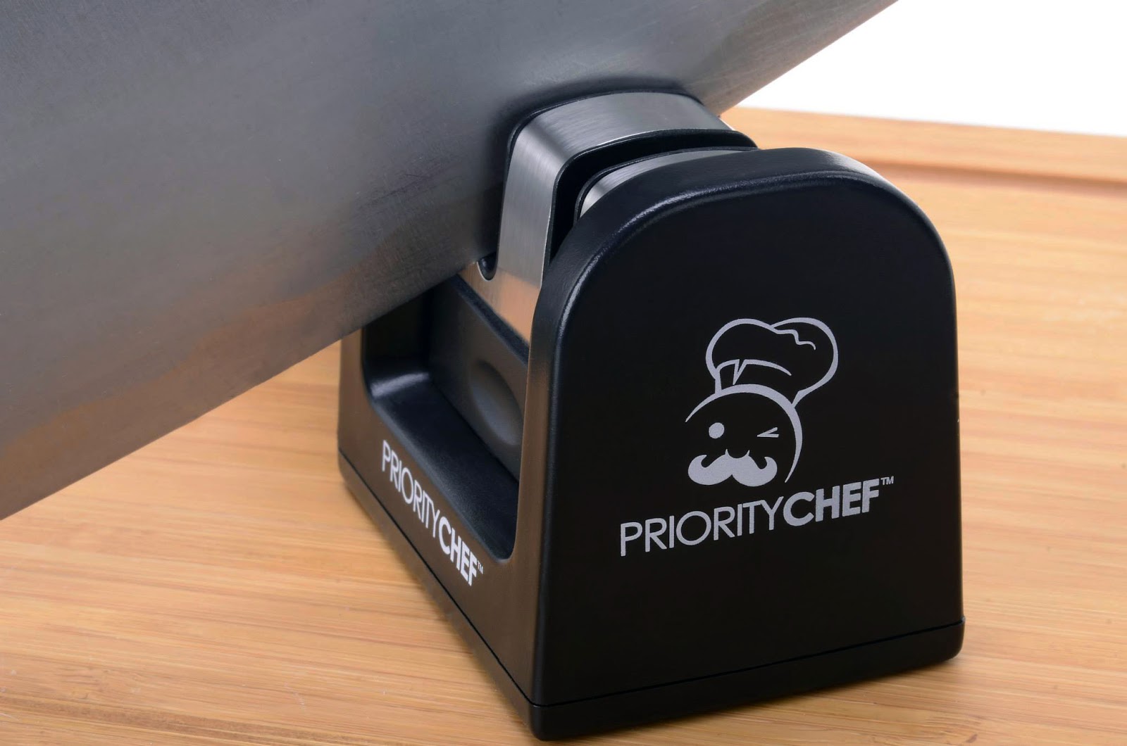 Tired of having to buy new knives? Priority Chef Premium Knife Sharpener