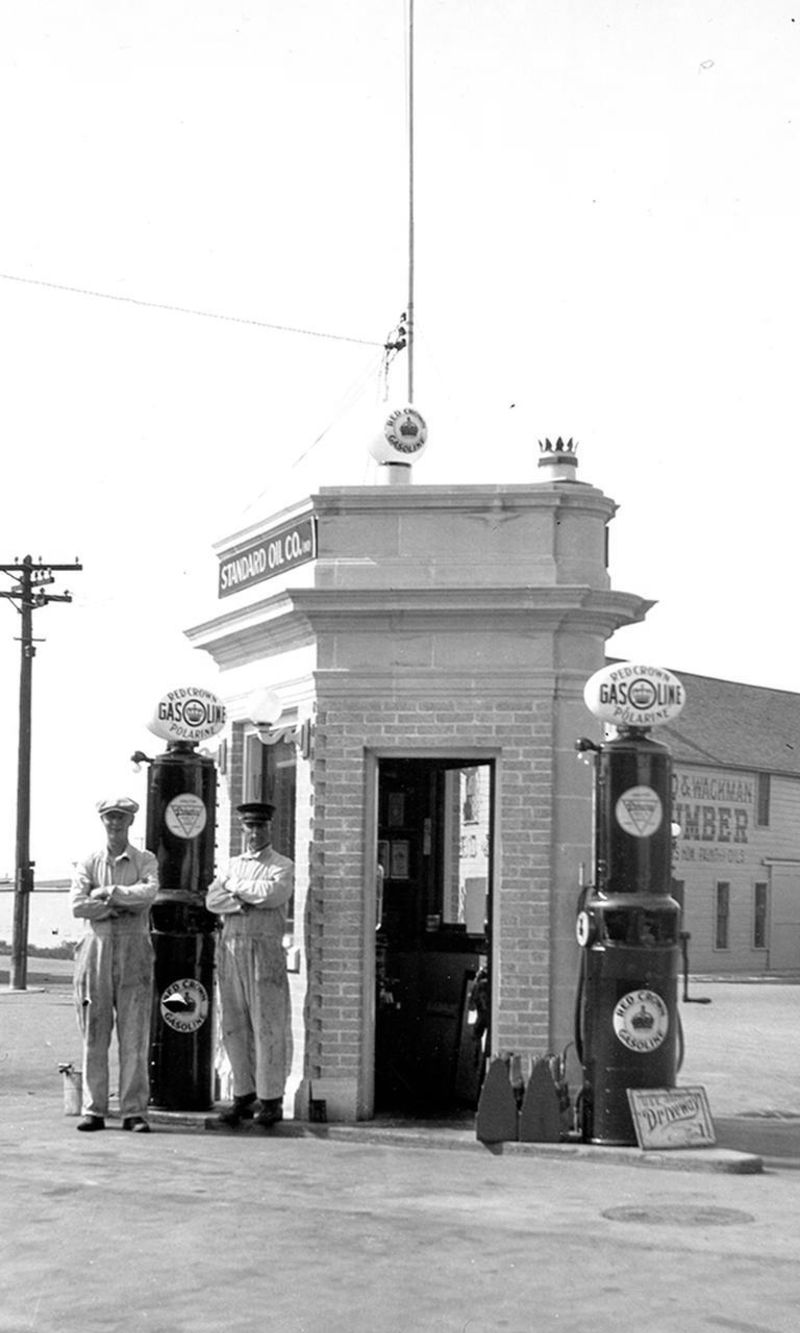 Vintage Photos of Gas Stations