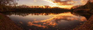 Naturfotografie Landschaftsfotografie Sonnenuntergang Spiegelung