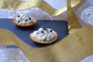 Tortine con cioccolato e brandy