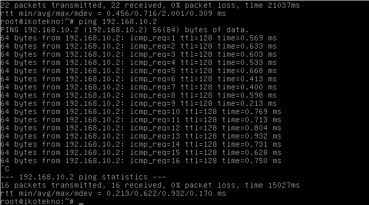 Cara Konfigurasi Jaringan Client Server di Linux Debian 7 Server ...