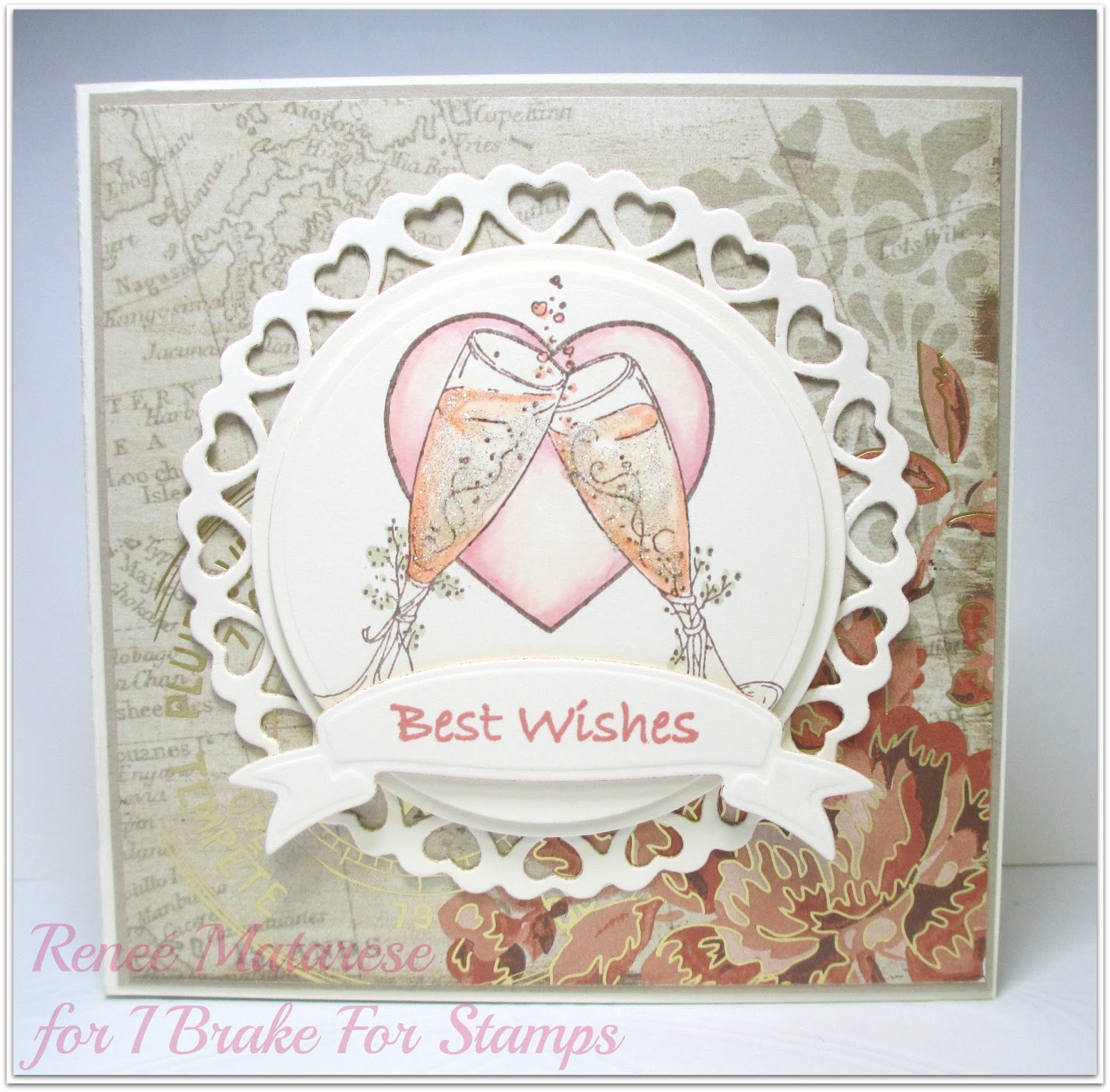 renlymat's world best wishes wedding card