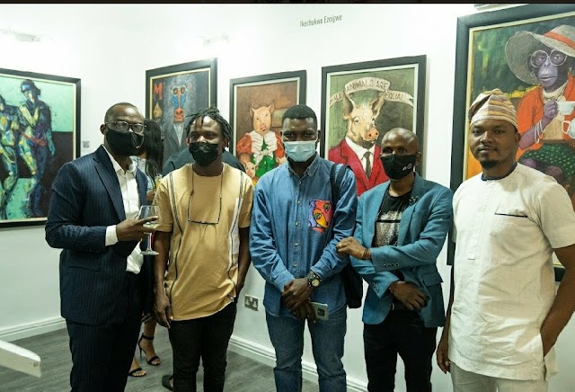 Junkman Afrika, Ehiz, Others attend The Persistence of Time Exhibition
