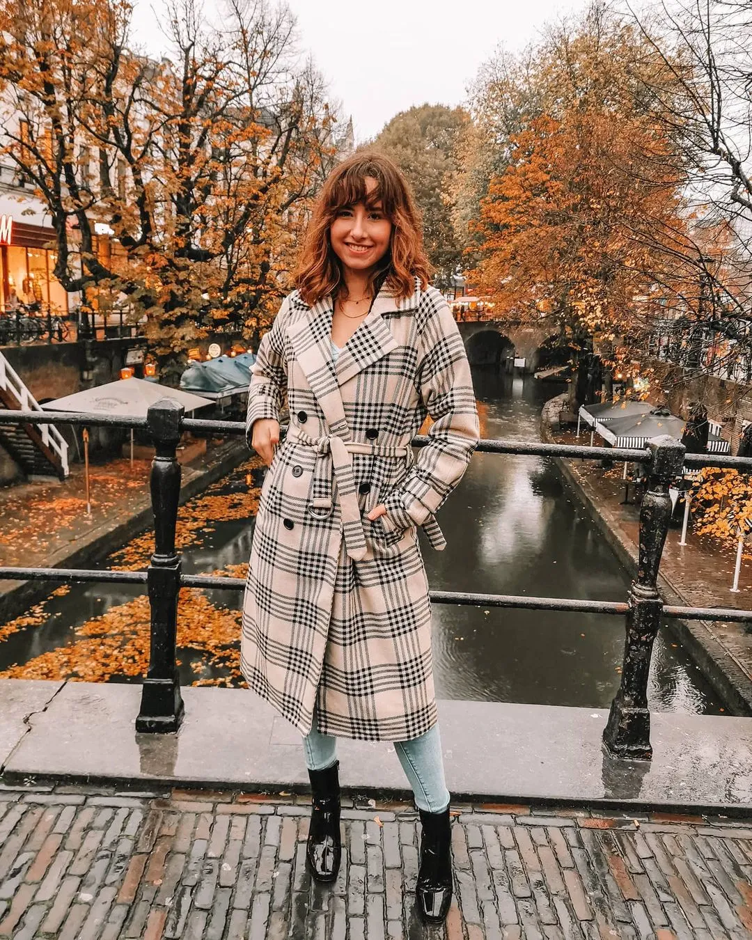 Women's Plaid Coat