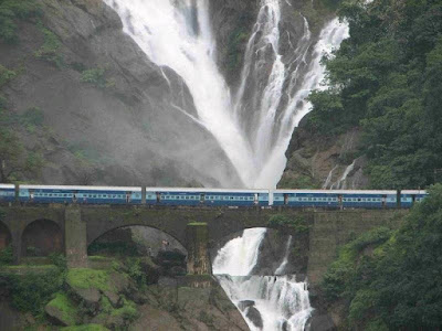 Dudhsagar Waterfalls Best places to Visit in Bangalore