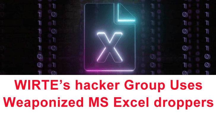 WIRTE’s Hacker Group Uses Weaponized MS Excel Droppers To Attack High Profile Targets