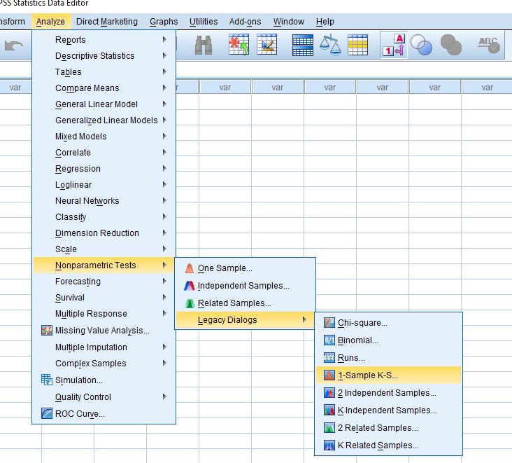 Uji Normalitas Kolmogorov Dengan Spss Mitra Riset