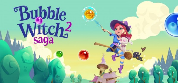 تحميل لعبة ساحرة الفقاعات 2 ساجا Bubble Witch 2 Saga v1.47.2 مهكرة ( حياة ومعززات ) اخر اصدار 
