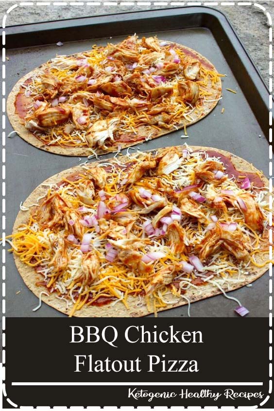 BBQ Chicken Flatout Pizza Darwin Recipes