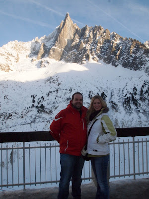 swiss adventure montenvers dru standing le