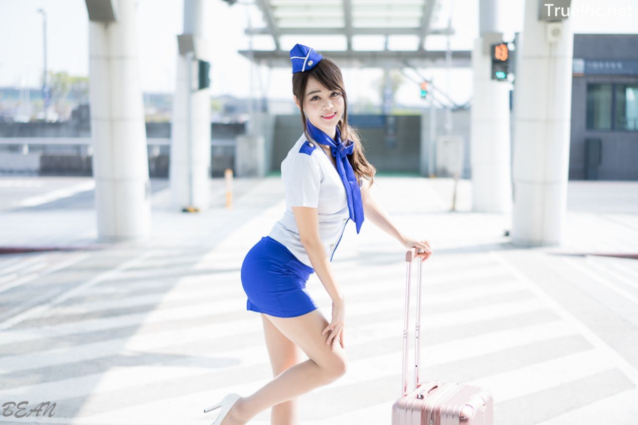 Image-Taiwan-Social-Celebrity-Sun-Hui-Tong-孫卉彤-Stewardess-High-speed-Railway-TruePic.net- Picture-76