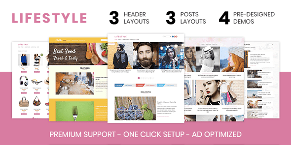 Mythemeshop Lifestyle – Elegant WordPress Theme