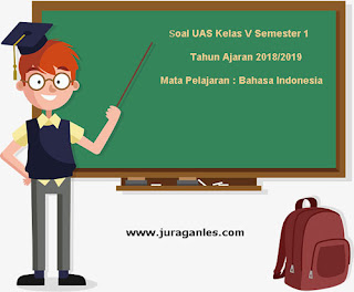 Soal UAS Bahasa Indonesia Kelas 5 Semester 1 Terbaru Tahun 2018